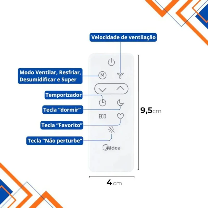 Ar Condicionado Janela Inverter 7500 Btu Qcl075vb Midea 220 V Branco — foto 4 de 11