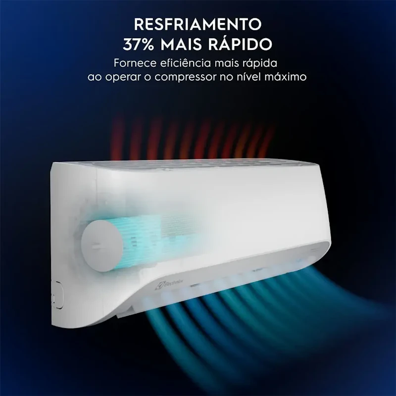 Ar-Condicionado Electrolux Split 12.000 BTUs Color Adapt Frio com Wi-fi (YI12F/YE12F — foto 5 de 6