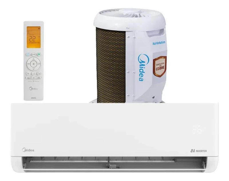 Ar Condicionado Midea Ai Airvolution Inverter 12.000 Btus Frio R-32 — foto 2 de 5