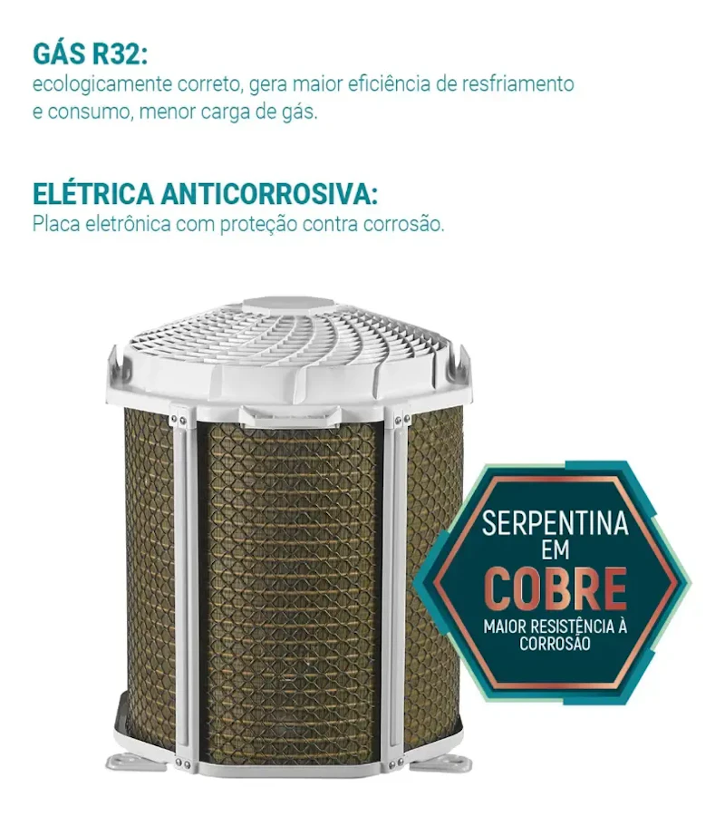 Ar Condicionado Split Philco Inverter 12.000 BTU Frio Branco — foto 6 de 7