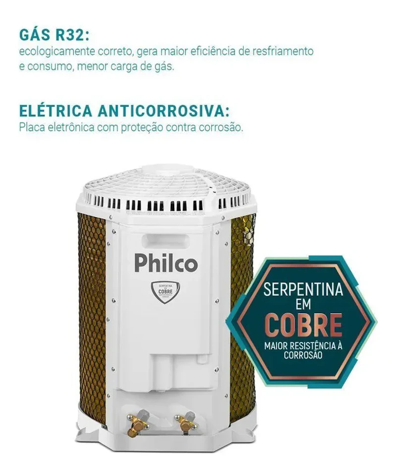 Ar Condicionado Inverter Philco Pac12qg 12000 Btus Qf Blanco — foto 7 de 7