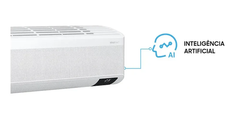 Samsung Ar Condicionado Inverter Windfree Sem Vento Connect 12000 BTUs Só Frio Cor Branco — foto 9 de 10