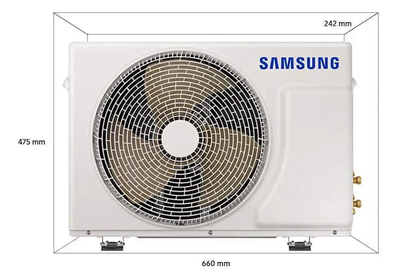 Ar Condicionado Split Samsung Inverter Ultra Só Frio 12000btus — foto 5 de 11