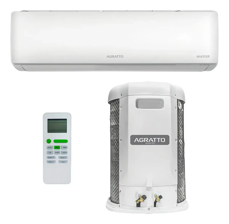 Ar Condicionado Split Hi Wall Inverter R-32 Liv Top Agratto 18.000 BTUs Frio Monofásico