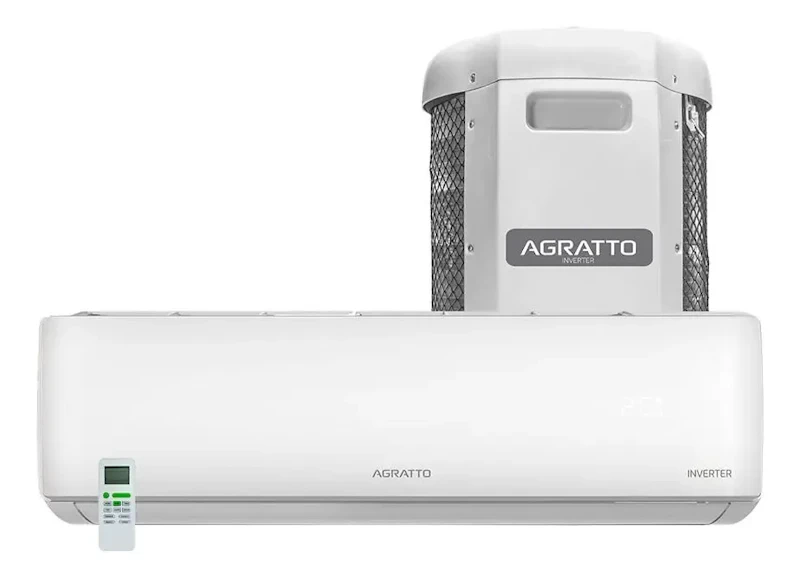 Ar Condicionado Split Agratto Liv Top Inverter 18.000 Btus Quente e Frio R-32