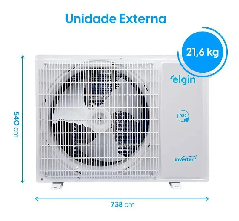 Ar Condicionado Elgin Eco Inverter Iii 18000 Btus Frio — foto 7 de 10