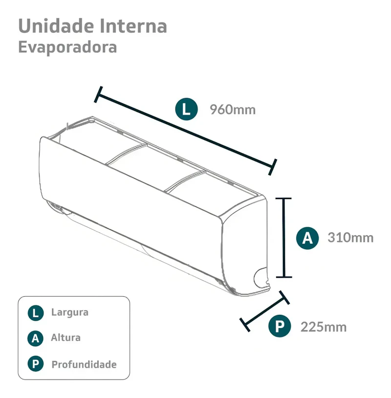 Ar-condicionado Hw Elgin Eco Inverter Ii Wifi 18000 Btu Qf — foto 3 de 4