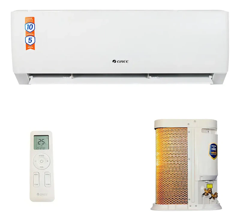 Ar Condicionado Split Gree 18000 BTUs Frio/Quente Inverter