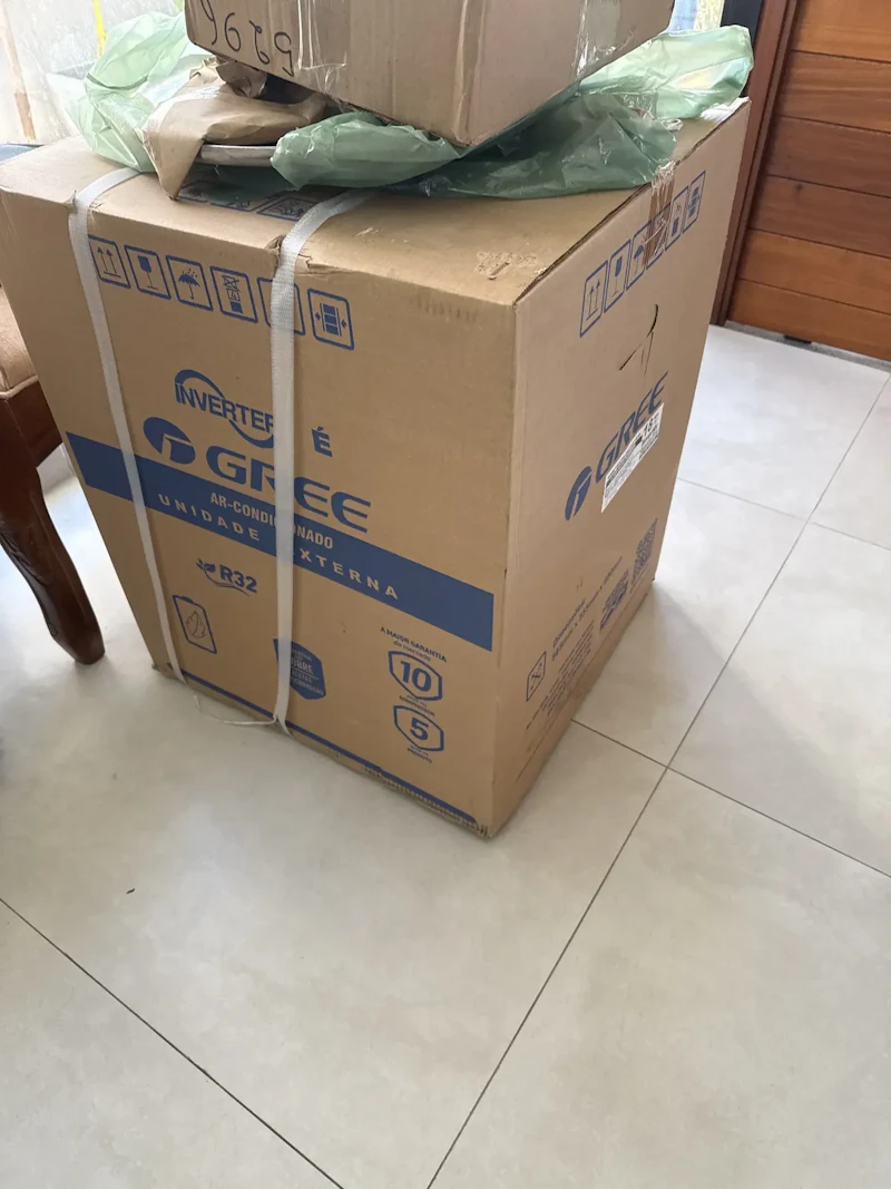 Ar Condicionado Split Inverter 18000 BTUs Gree G-Top Frio/Quente Wi-Fi 220V