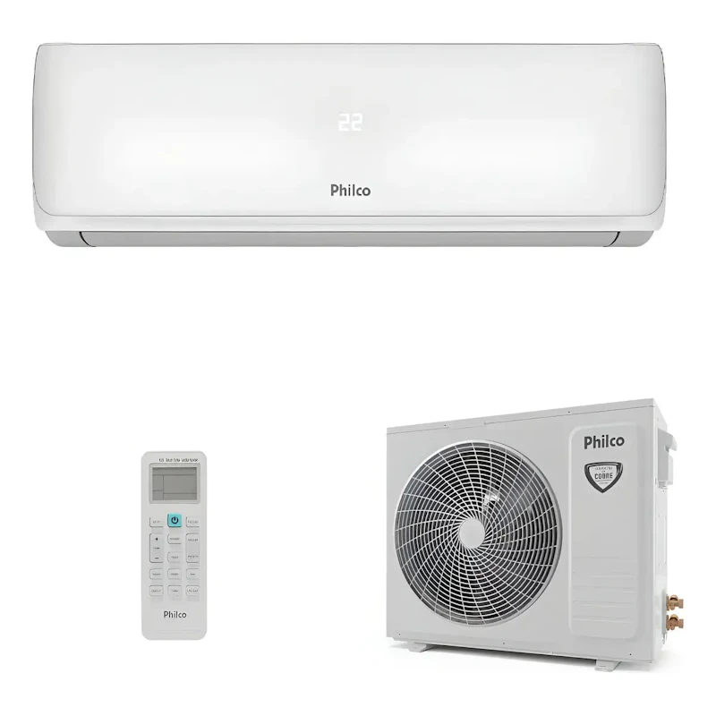 Ar Condicionado Split Hi Wall Philco 18000 Btu/h Frio Pac18f branco — foto 2 de 2