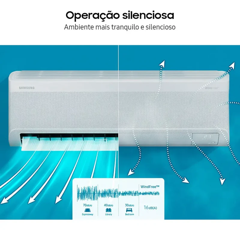Ar-condicionado Split Samsung Inverter Windfree 18.000 Btus — foto 5 de 6