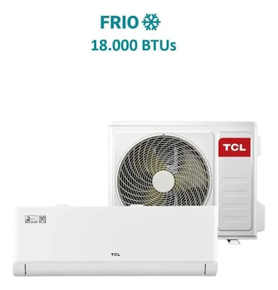 Ar Condicionado Split Hi Wall Inverter R-32 TCL T Pro 2.0 18.000 BTUs Frio 220V Monofásico — foto 3 de 5
