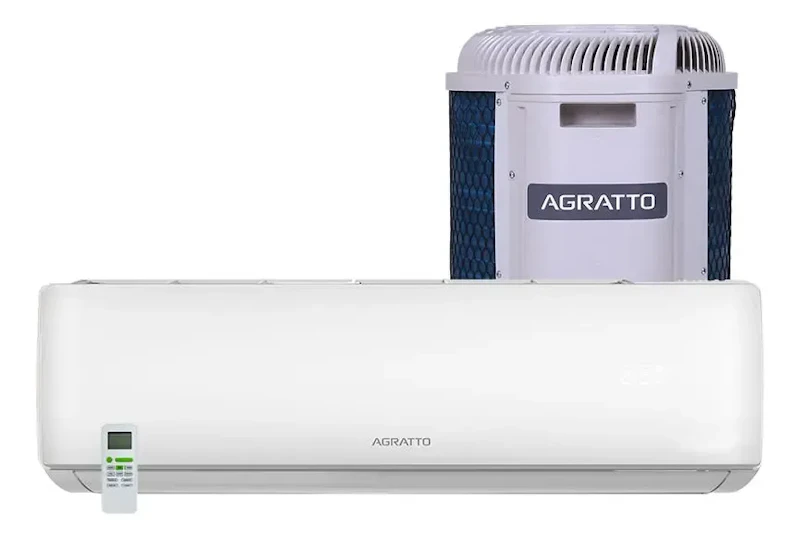Ar Condicionado Split Hw Inverter Liv Top Agratto 9000 Btus Quente/Frio Cor Branco