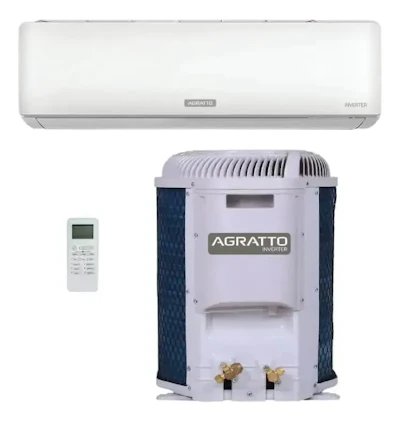 Ar Condicionado Split Hi Wall Inverter R-32 Zen Agratto 9.000 BTUs Só Frio Monofásico — foto 2 de 4