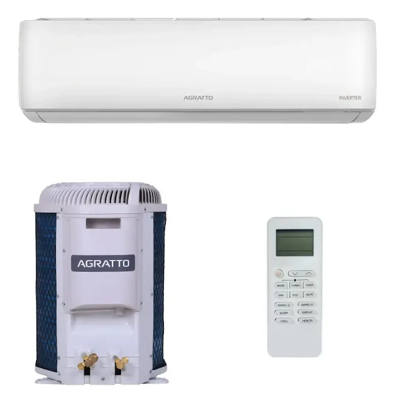 Ar Condicionado Split Hi Wall Inverter R-32 Zen Agratto 9.000 BTUs Só Frio Monofásico — foto 3 de 4