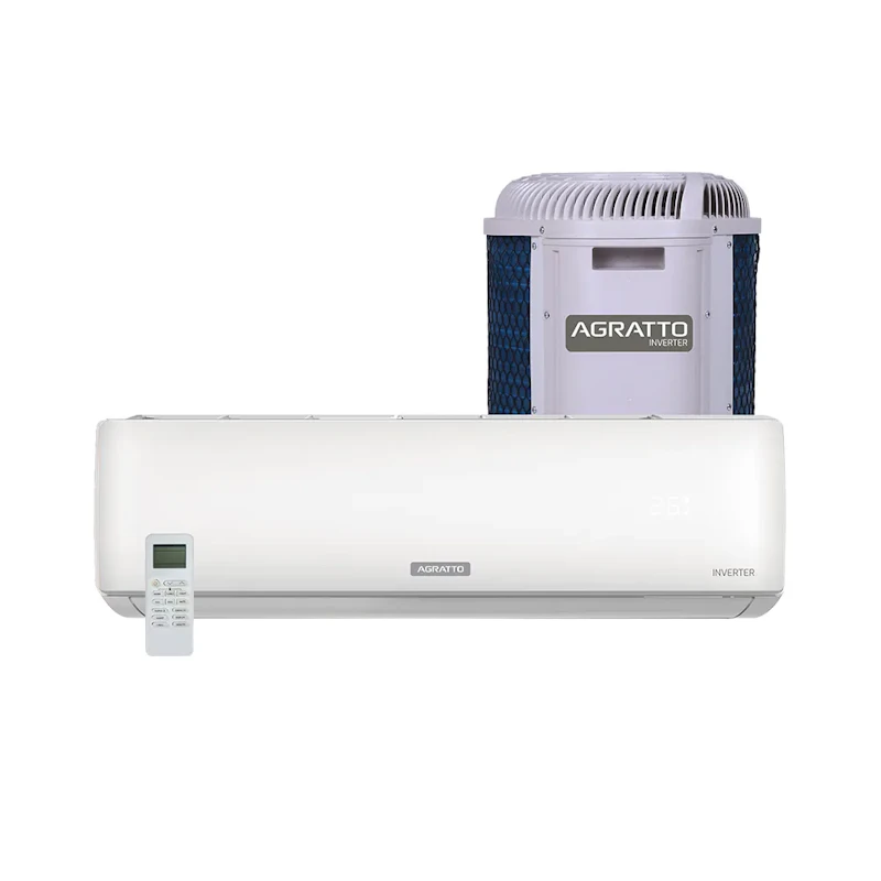 Ar Condicionado Split Hi Wall Inverter R-32 Zen Agratto 9.000 BTUs Só Frio Monofásico