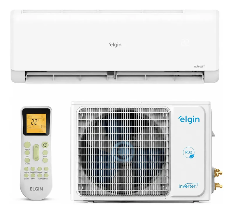 Ar Condicionado Elgin Eco Inverter II Wi-fi 9k Btus Frio Branco 220 V — foto 6 de 6