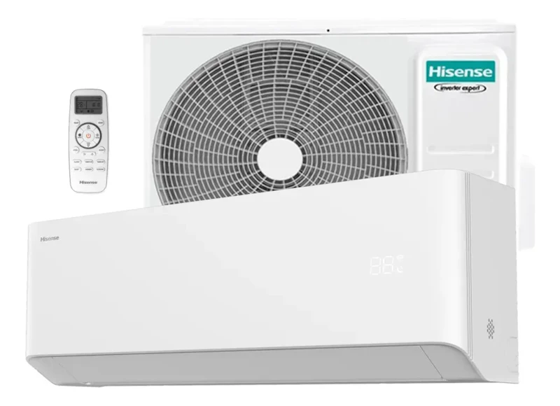 Ar Condicionado Split Inverter 9000 Btus Quente E Frio Hisen Branco 220