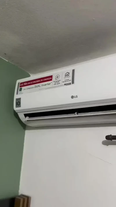 Ar Condicionado Split Hi Wall Inverter R-32 LG Dual Inverter Voice +AI 9.000 BTUs Frio — foto 10 de 16