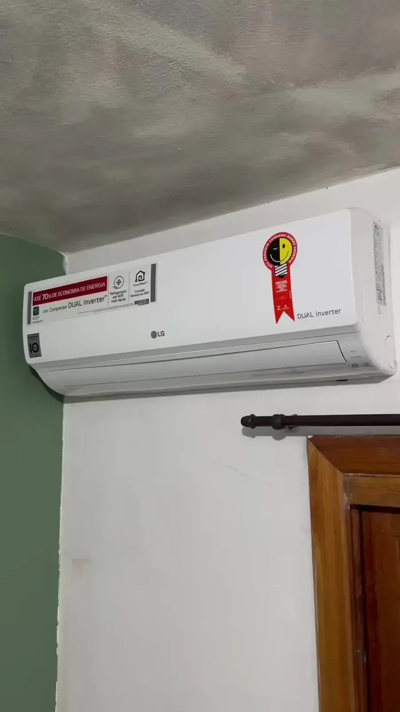 Ar Condicionado Split Hi Wall Inverter R-32 LG Dual Inverter Voice +AI 9.000 BTUs Frio — foto 8 de 16