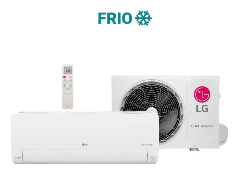 Ar Condicionado Split LG Dual Inverter AI Voice 9000 BTU Frio — foto 7 de 7