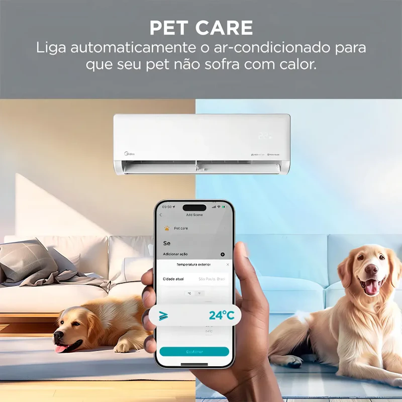 Ar Condicionado Inverter Springer Midea AI Ecomaster 9000 Btus Frio Branco — foto 5 de 7