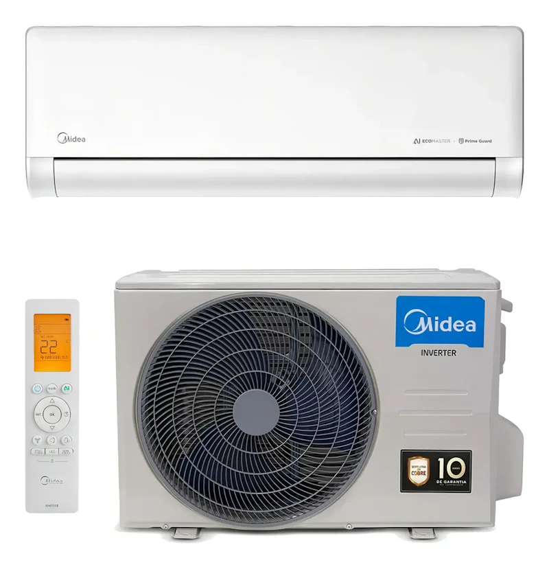 Ar Condicionado Split Midea AI Ecomaster 9000 BTUs Quente e Frio — foto 2 de 4