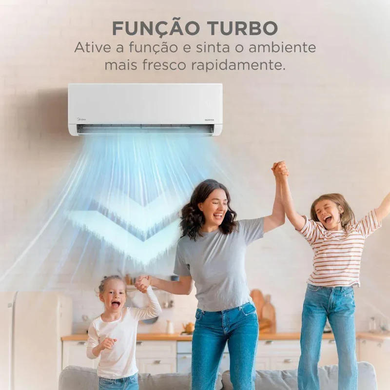 Ar Condicionado Inverter Midea Airvolution 9000 Btus Frio Branco — foto 5 de 5
