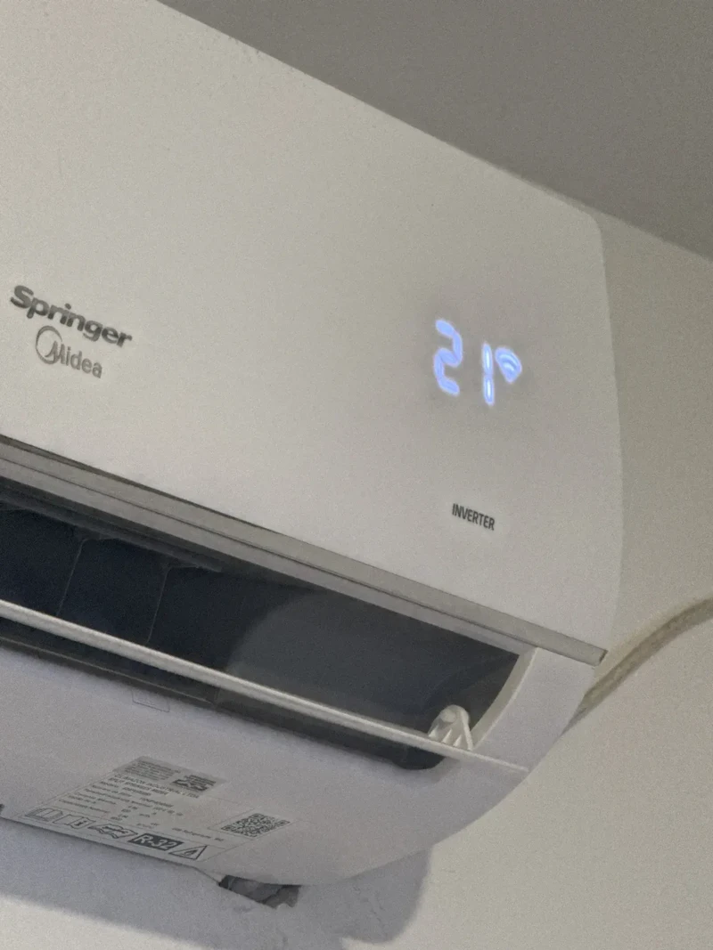 Ar Condicionado Inverter Midea Airvolution 9000 Btus Frio Branco