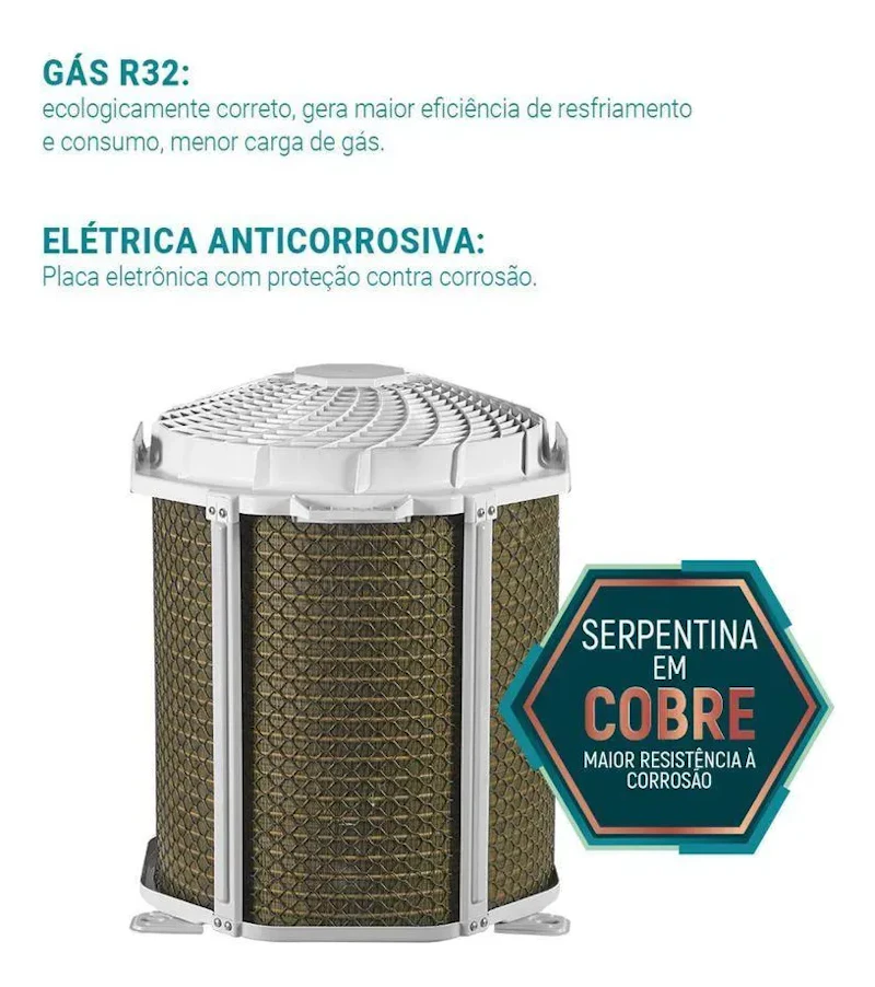 Ar Condicionado Inverter Philco Pac9qg 9000 Btus Qf 220v 220v — foto 5 de 6