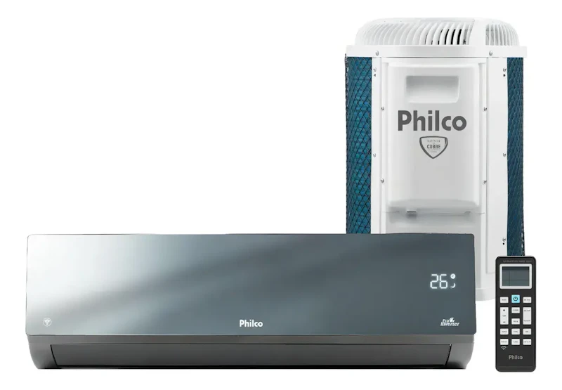 Ar Condicionado Split Inverter Philco Espelhado 9000 BTUs Quente e Frio PAC9000IQFM15E — foto 2 de 2