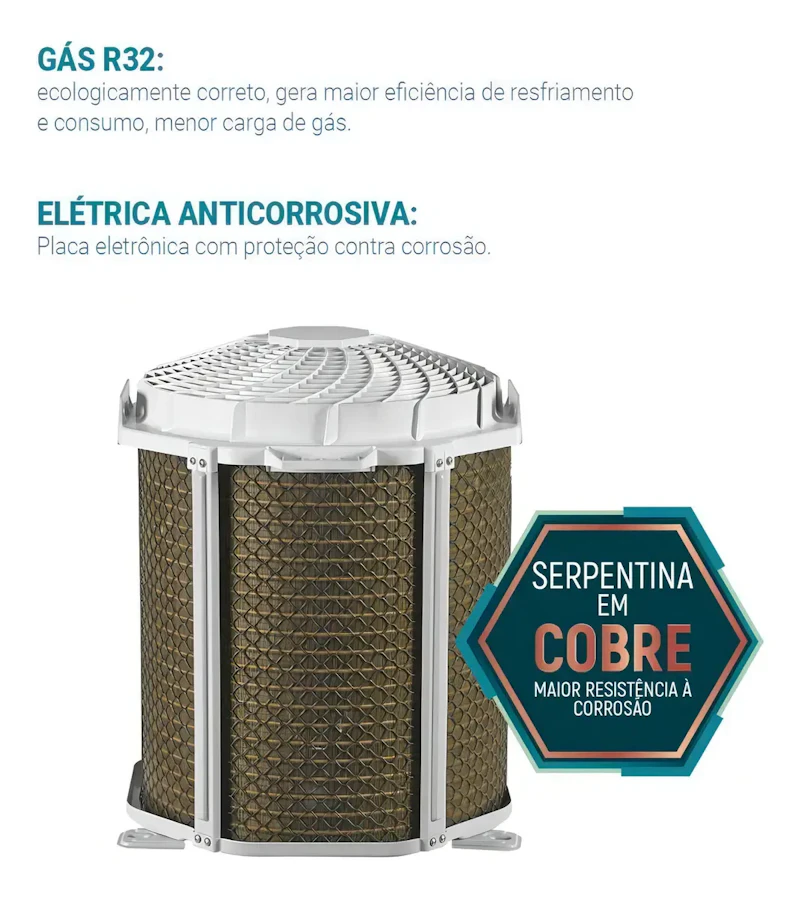 Ar-Condicionado Philco Split Inverter 9000BTUs Frio PAC9FC — foto 4 de 6