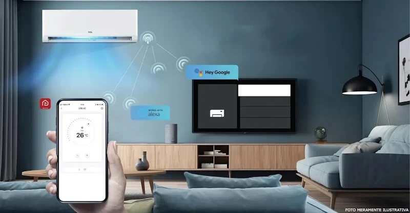 Ar Condicionado Split Hi Wall TCL T-Pro 2.0 Inverter 9.000 Btus Frio R-32 — foto 2 de 6
